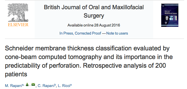 British Journal of oral and maxillofacial surgery